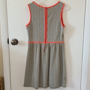 Chevron Coral Dress